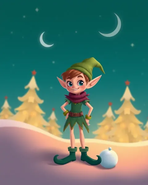 Fantastical Cartoon Elf Images Take Us on Adventure