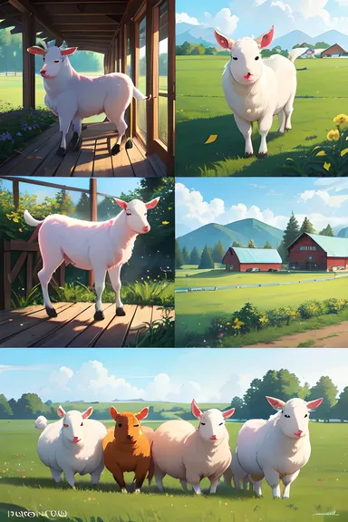 Farm Animals' Pictures for Education