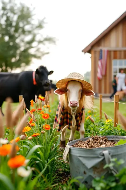 Farm Girl's Connection to the Land