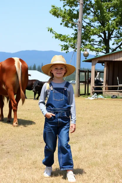 Farm Girl's Hard Work Pays Off