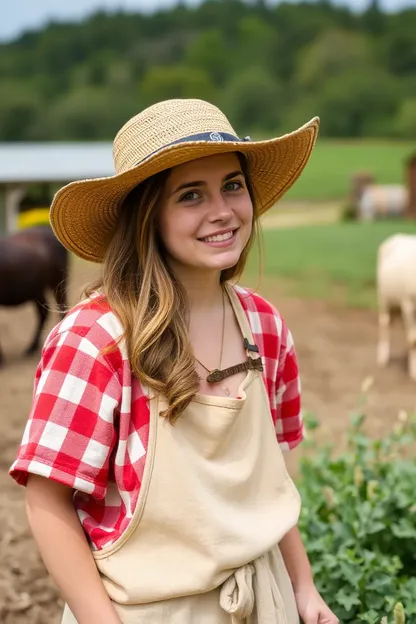 Farm Girl's Life on the Land