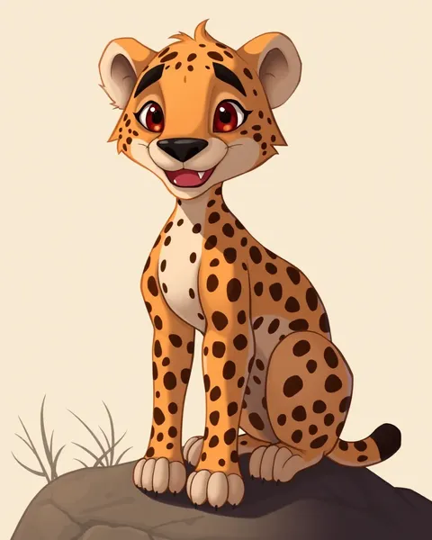 Fascinating Cartoon Cheetah Pictures to See