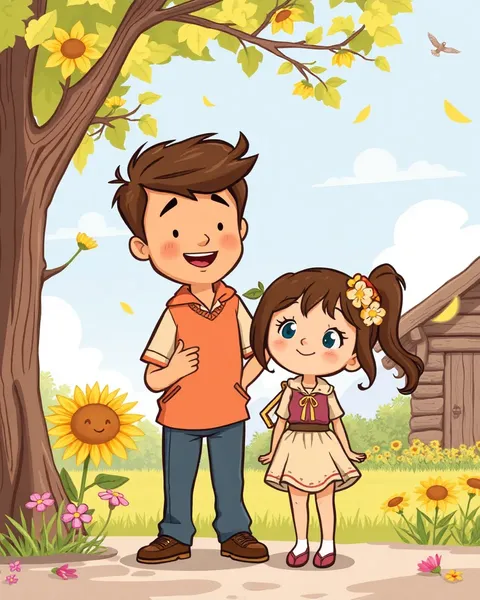 Father Daughter Cartoon Images Gallery