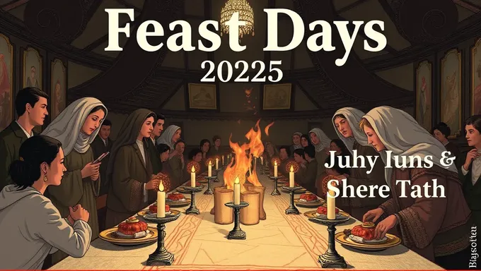 Feast Days 2025: Celebratory Occasions in the Future Year