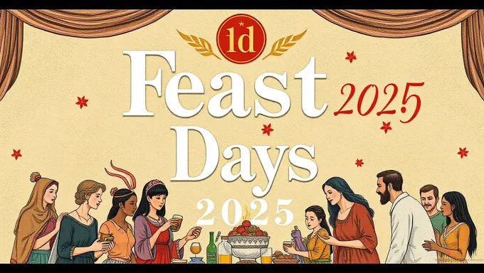 Feast Days 2025: Future Dates for Joyful Gatherings and Merriment