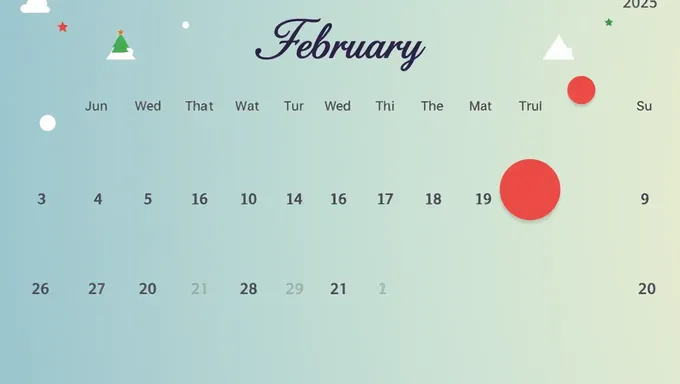 February 2025 Calendar: Keep Track of Events