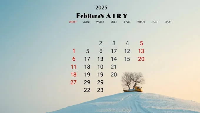 February 2025 Calendar: Plan Your Month Ahead