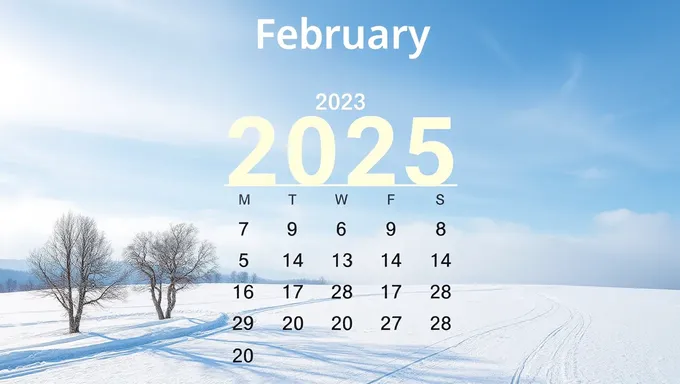 February 2025 Calendar: Stay Organized and Focused