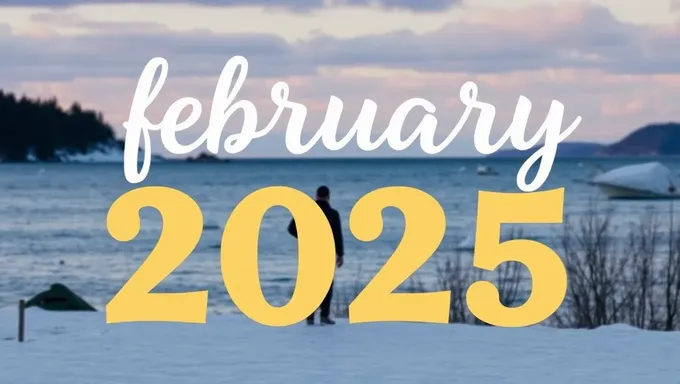 February 2025 Holiday Calendar Released to Public