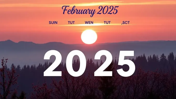 February 2025 Printable Calendar Summary