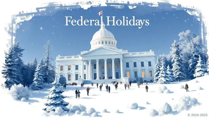 Federal Holidays 2024-2025 in United States