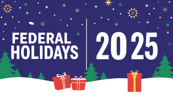 Federal Holidays 2024 and 2025 Dates and Times