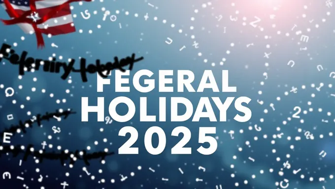 Federal Holidays 2025 Schedule for 2025