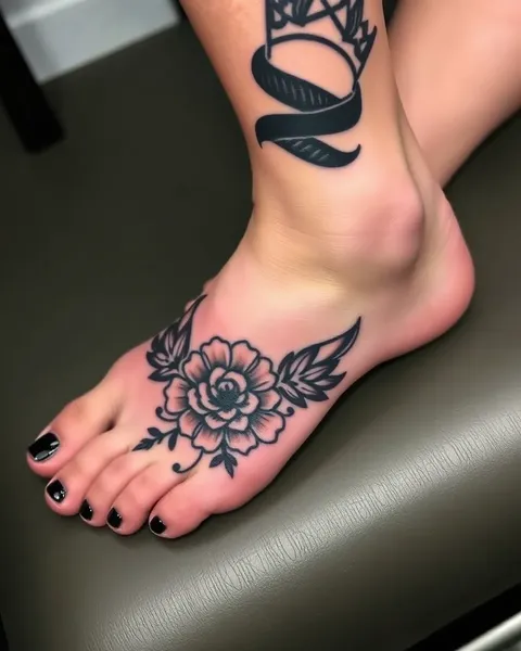 Feet Tattoos: Artistic Expressions on the Sole