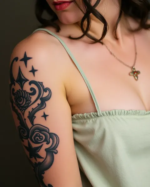 Female Tattoos with Personal Meaning and Symbolism