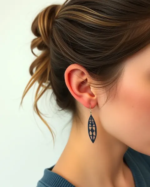 Feminine Ear Tattoo Designs