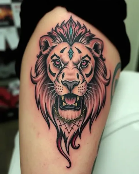 Feminine Power: The Meaning of Lioness Tattoo