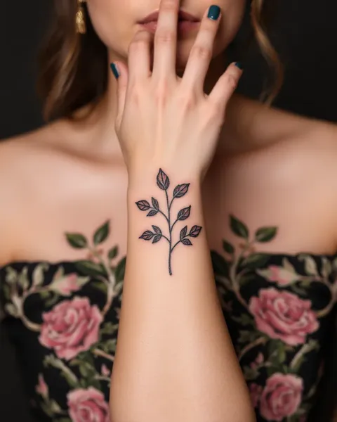 Feminine and Unique Women's Hand Tattoos