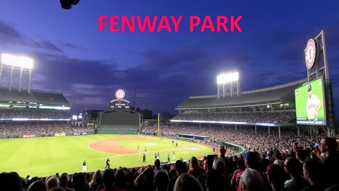 Fenway Park to Welcome Music Fans in 2025