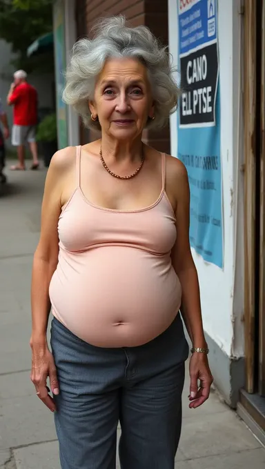 Finding Old Ladies with Saggy Breasts