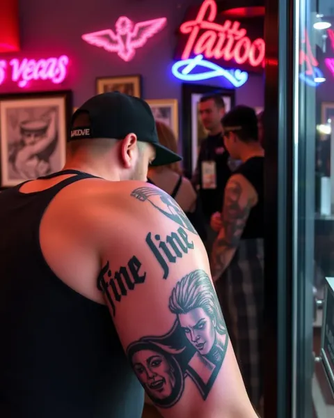 Fine Line Tattoo Shops in Vegas