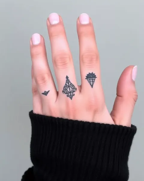 Finger Tattoo Ideas for Men