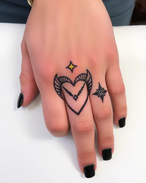 Finger Tattoo Ideas with Symbolism