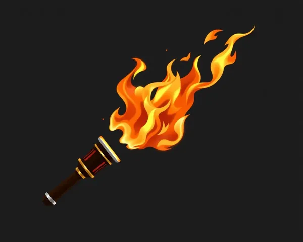 Fire Poker PNG Design Elements Collection