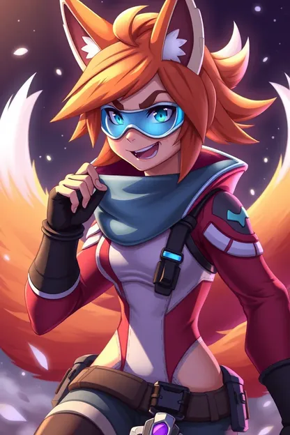 Fireboxstudio Girl Tracer Overwatch Fox Found