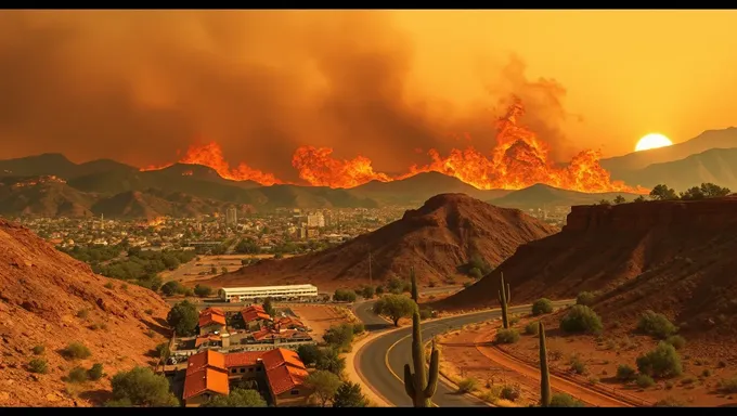 Fires in Arizona Today 2025: High Temperatures Contribute