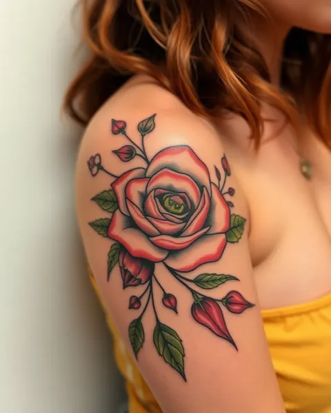 Floral Flower Tattoo Symbolism and Cultural Significance