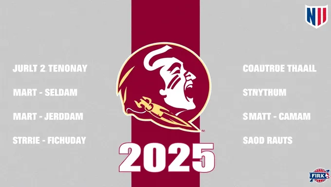 Florida State Football Schedule 2025 Confirmed by Team