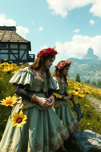 Flower Girls of Skyrim Unleash Magical Powers