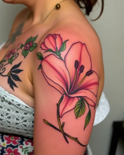 Flower Tattoos Lily Symbolism and Meaning