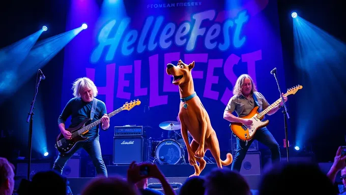 Foo Fighters Scooby Doo Hellefest 2025 Festival Announcement