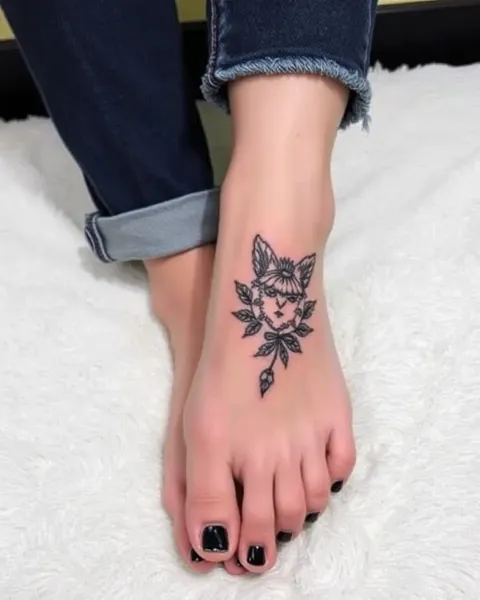 Foot Tattoo Ideas with Quotes and Symbols