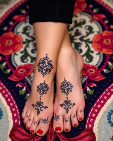 Foot Tattoos: Custom Designs for the Feet