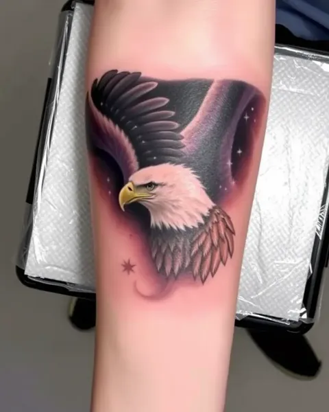 Forearm Eagle Tattoo Placement and Size Guide