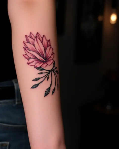 Forearm Female Tattoo Ideas for Women