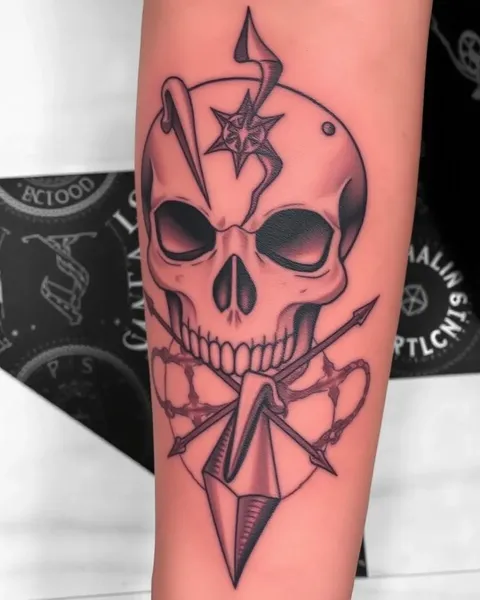 Forearm Tattoo Skull: A Symbol of Strength