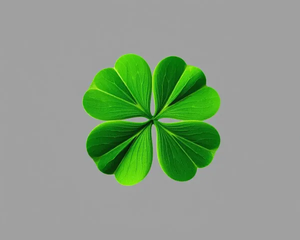 Four Leaf Clover PNG Image Spotted