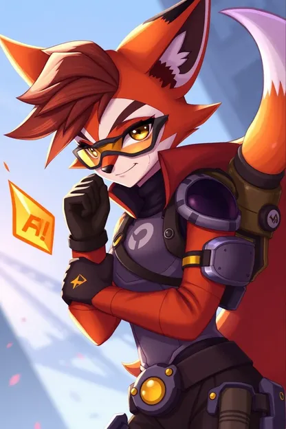 Fox Girl Tracer Overwatch Fireboxstudio Found