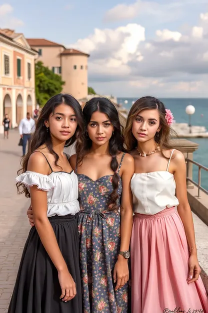 Franco Roccalforte's Three Girls' Unique Adventure Begins