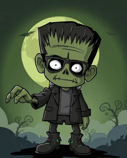 Frankenstein Cartoon Pictures: A Creative Twist