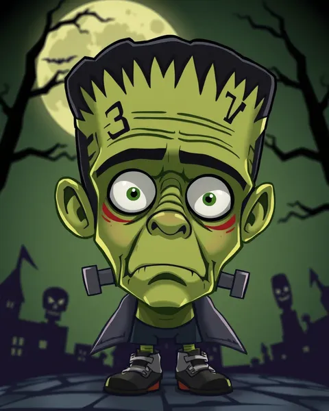 Frankenstein Cartoon Pictures: A Whimsical Wonder