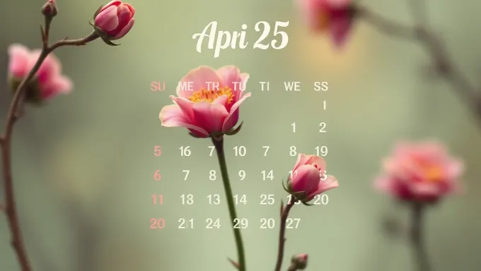 Free April 2025 Printable Calendar to Print