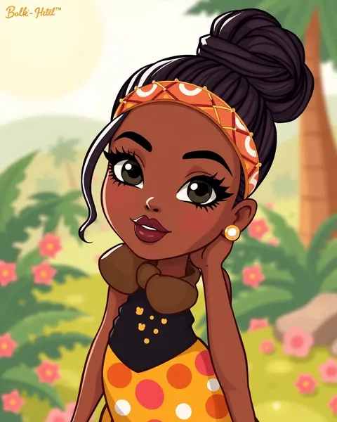 Free Black Barbie Cartoon Images Available