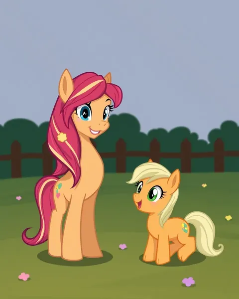 Free Cartoon Ponies Images for Download