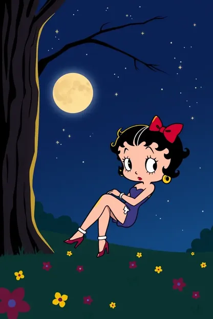 Free Good Night Images of Betty Boop