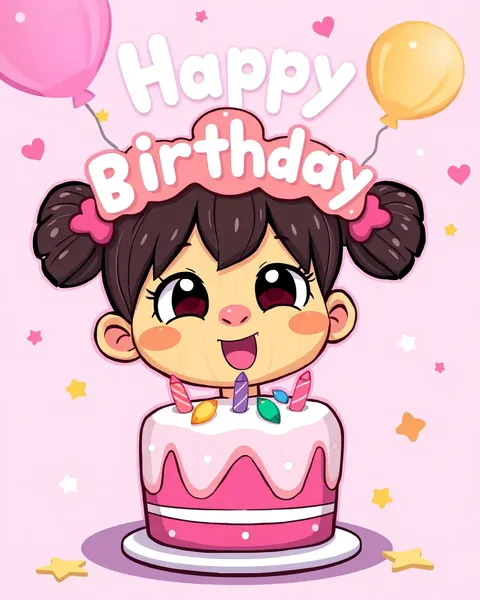 Free Happy Birthday Cartoon Images for Kids Party